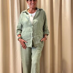 Broek Selena Mintgroen