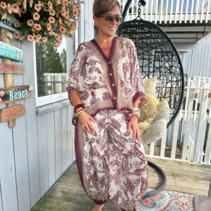 Blouse Lieke Bordeauxrood