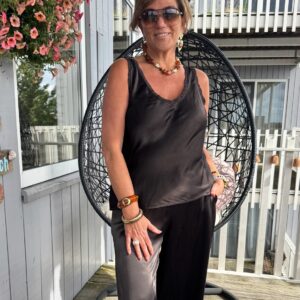Broek Jill Chocoladebruin