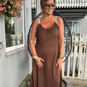 Jurk Abby Chocoladebruin