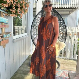 Jurk Lucy Donkerbruin