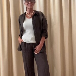 Broek Selena Chocoladebruin