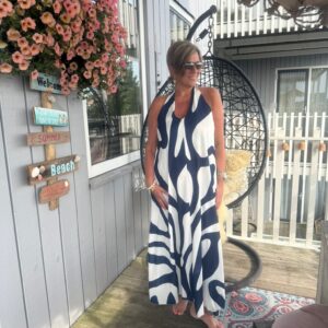 Jurk Danique Donkerblauw