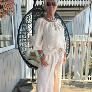 Broek Sophia Roomwit