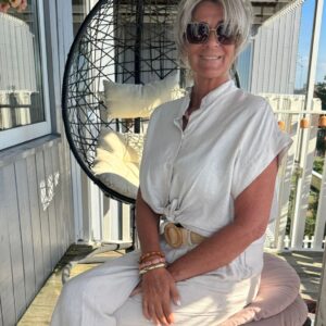 Tweedelig Pak June Roomwit