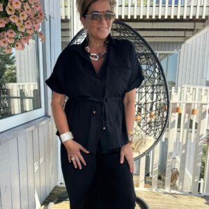 Tweedelig Pak Demi Zwart