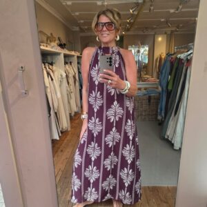 Jurk Lola Wijnrood