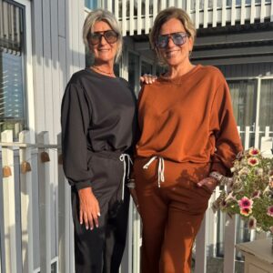 Tweedelig Pak Bibi Brique