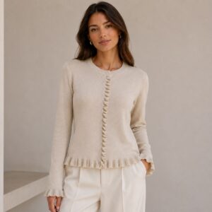 Vestje Naomi Beige