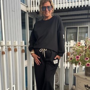 Tweedelig Pak Emily Zwart