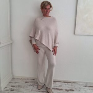 Poncho Lieke Beige