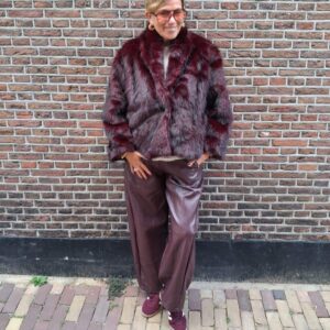 Jas Laura Bordeauxrood
