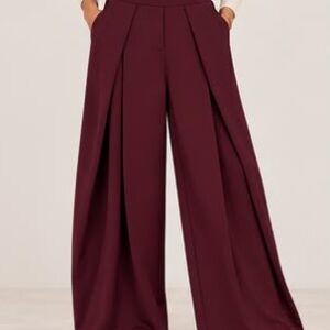Broek Kate Bordeauxrood