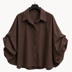 Blouse Noa Chocoladebruin