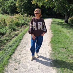 Sweater Paris Chocoladebruin