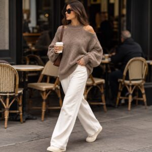 Trui June Taupe