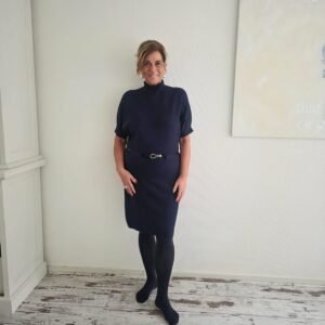 Jurk Nicole Donkerblauw