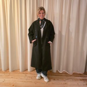 Shawl Stippen Zwart