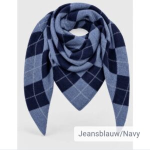 Shawl Ruit Jeansblauw