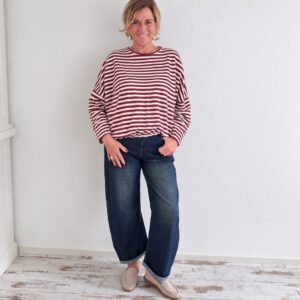Shirt Evi Bordeauxrood