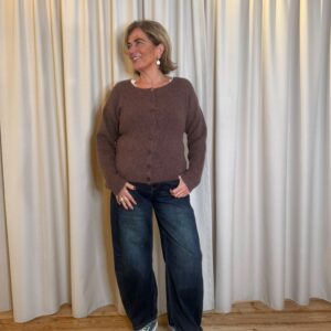 Vestje Melissa Chocoladebruin